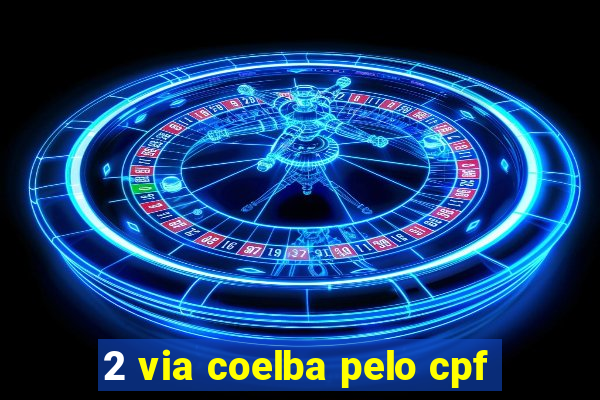 2 via coelba pelo cpf